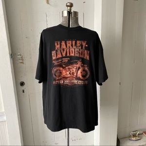 Genuine Harley Davidson American Classic Motorcycles Rummel Durham NC Tee Shirt